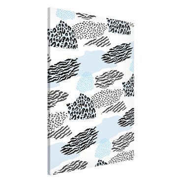 Tableau magnétique - Animal Print Zebra Tiger Leopard The Arctic