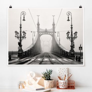 Poster - Bridge in Budapest