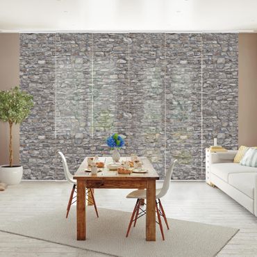 Set de panneaux coulissants - Natural Stone Wallpaper Old Stone Wall