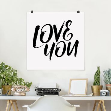 Poster - Love You