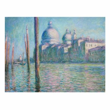 Impression sur toile - Claude Monet - Le Grand Canal - Format paysage 4:3