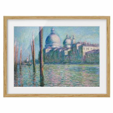 Poster encadré - Claude Monet - Le Grand Canal