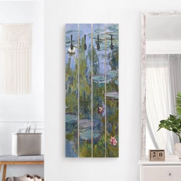 Porte-manteau en bois - Claude Monet - Water Lilies (Nympheas)