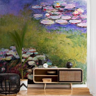 Metallic wallpaper - Claude Monet - Water Lilies