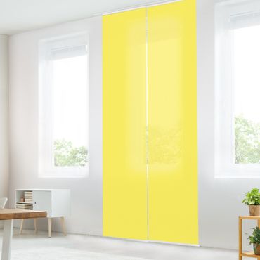 Panneau coulissant - Colour Lemon Yellow