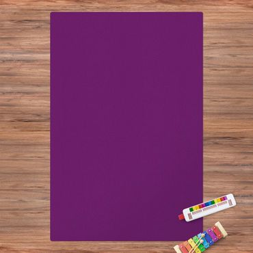 Tapis en liège - Colour Purple - Format portrait 2:3