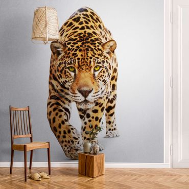 Metallic wallpaper - Creeping Jaguar