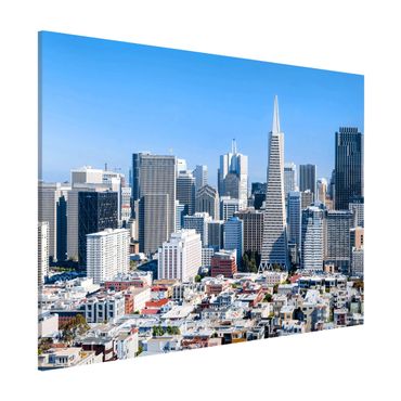 Tableau magnétique - San Francisco Skyline