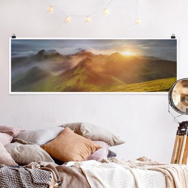 Poster panoramique nature & paysage - Storkonufell Iceland