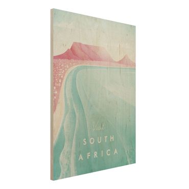 Impression sur bois - Travel Poster - South Africa