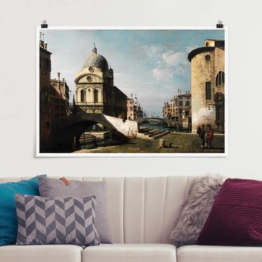 Poster - Bernardo Bellotto - Venetian Capriccio