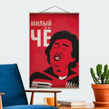 Tableau en tissu avec porte-affiche - Film Poster Afonia III