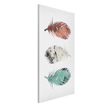 Tableau magnétique - Feathers Pastel