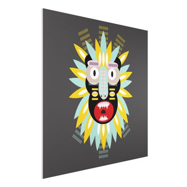 Impression sur forex - Collage Ethnic Mask - King Kong