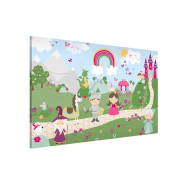 Tableau magnétique - Playoom Mat Wonderland - Saved From The Dragon