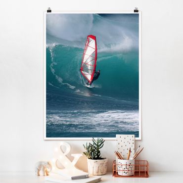 Poster plage - The Surfer