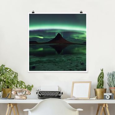 Poster - Northern Lights In Iceland