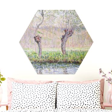Hexagone en forex - Claude Monet - Willow Trees Spring