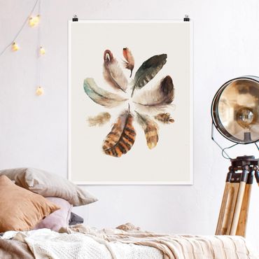 Poster plume - Feather Collection
