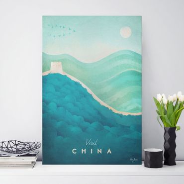 Impression sur toile - Travel Poster - China