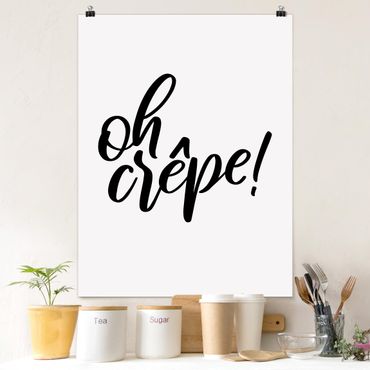 Poster - Oh Crêpe!