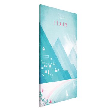 Tableau magnétique - Travel Poster - Italy