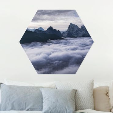 Hexagone en forex - Sea Of ​​Clouds In The Himalayas