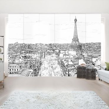 Set de panneaux coulissants - City Study - Paris