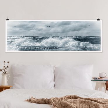 Poster panoramique plage - No.YK6 Living North Sea