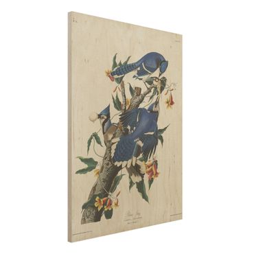 Impression sur bois - Vintage Board Blue Jays