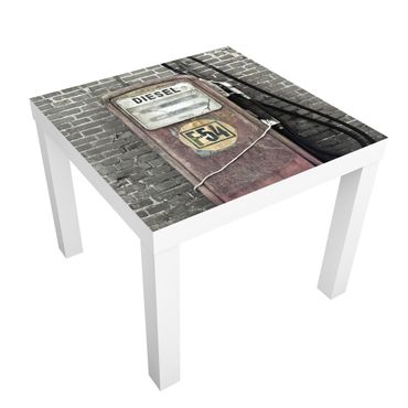 Papier adhésif pour meuble IKEA - Lack table d'appoint - Gas station
