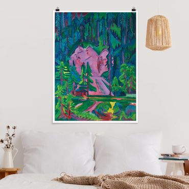 Poster reproduction - Ernst Ludwig Kirchner - Quarry in the Wild