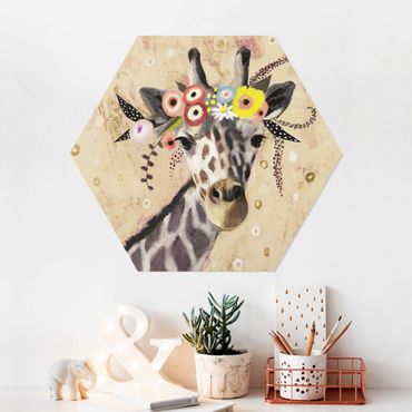 Hexagone en forex - Klimt Giraffe