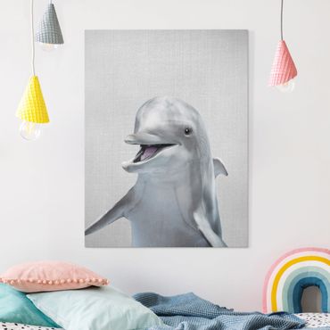 Tableau sur toile - Dolphin Diddi - Format portrait 3:4