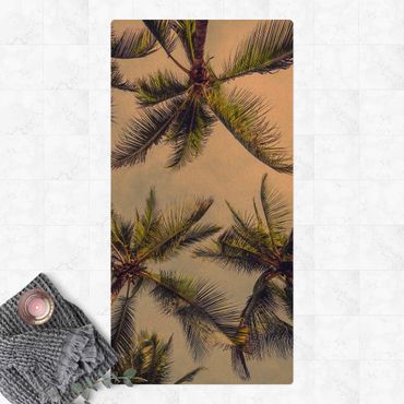 Tapis en liège - The Palm Trees - Format portrait 1:2