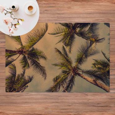Tapis en liège - The Palm Trees - Format paysage 3:2