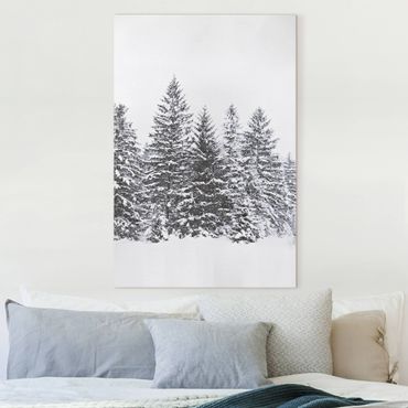 Tableau sur toile - Dark Winter Landscape