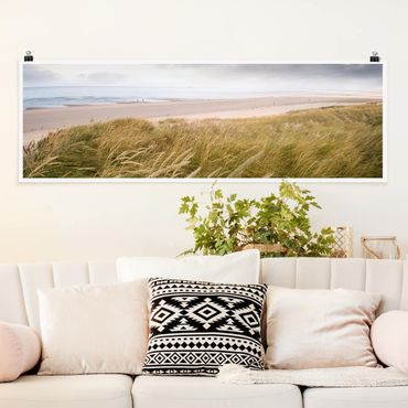 Poster panoramique plage - Divine Dunes