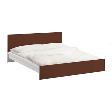 Papier adhésif pour meuble IKEA - Malm lit 160x200cm - Colour Chocolate