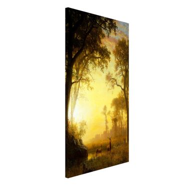 Tableau magnétique - Albert Bierstadt - Light in the Forest