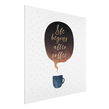 Impression sur forex - Life Begins After Coffee Dots