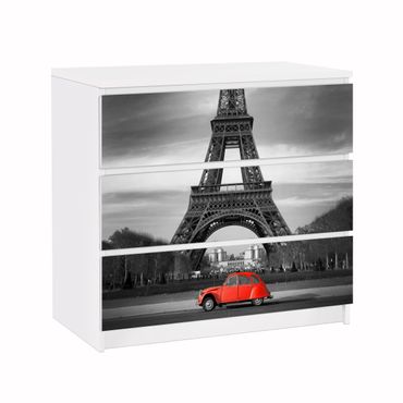 Papier adhésif pour meuble IKEA - Malm commode 3x tiroirs - Spot On Paris