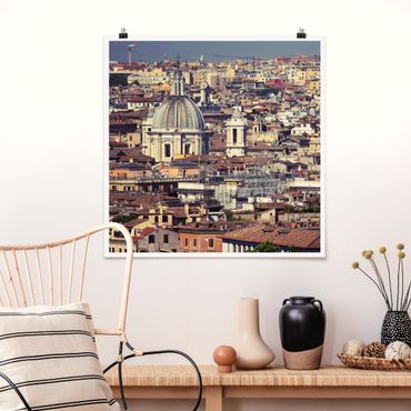 Poster - Rome Rooftops