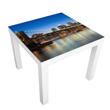 Papier adhésif pour meuble IKEA - Lack table d'appoint - Brooklyn Bridge In New York