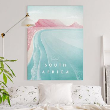 Impression sur toile - Travel Poster - South Africa