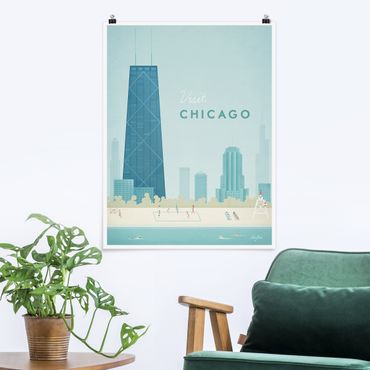 Poster - Travel Poster - Chicago
