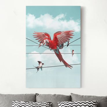 Tableau sur toile - Sky With Birds