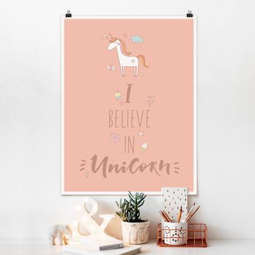 Poster citation - I Believe In Unicorn