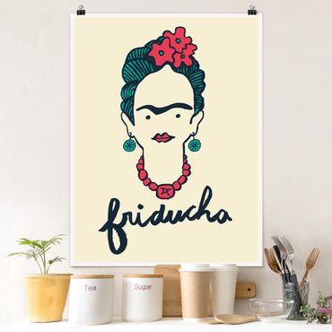 Poster reproduction - Frida Kahlo - Friducha
