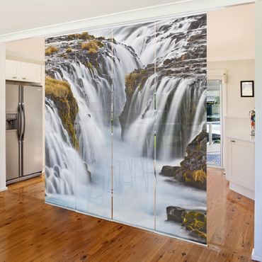 Set de panneaux coulissants - Brúarfoss Waterfall In Iceland